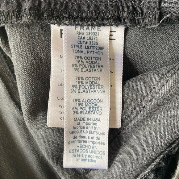 Frame Le Skinny de Jeanne Jeans Black - Picture 10 of 11